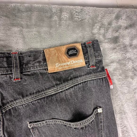 Rare Vintage Y2K Snoop Dogg Clothing Company Authentic Jeans JNCO Style Size 34 - Picture 4 of 6